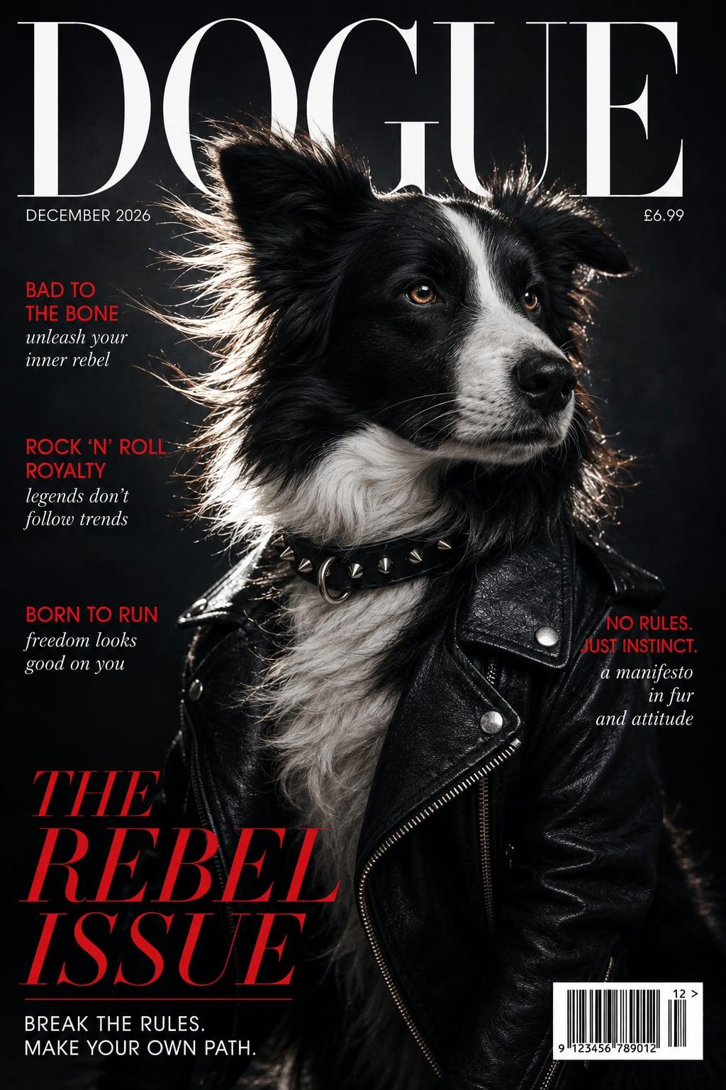 DOGUE magazine cover, Rebel